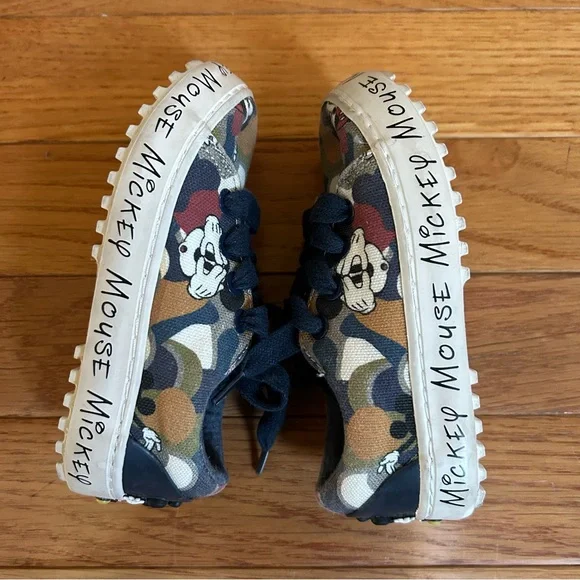 Zara Baby & Disney Mickey Mouse Sneakers, Size 22 EU/ 6US - Picture 7 of 10